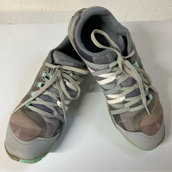 Merrell Trail glove 4 preowned with distressing & tearing on top toe area Sz 9.5 - Picture 15 of 15